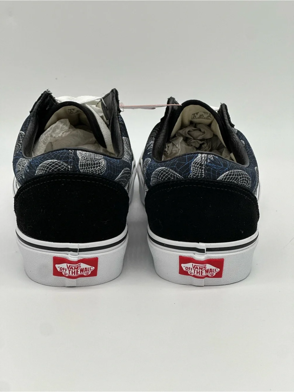Vans Black & Navy Old Skool with White Stripe